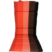 Madison Tuinstoelkussen 123x50 cm fiber Pete red