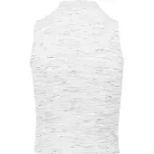 Urban Classics Ladies Space Dye Top Wht/blk Maat: XS | Outlet | Dames | Wit