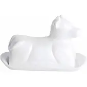 Cookinglife Botervloot Koe Wit 20 x 12 cm – Porselein Met Charmant Speels Motief – Staat Mooi Op Je Tafel