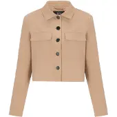 Faina Blazers donkerbeige