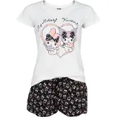 Hello Kitty - Anime Pyjama - and Friends - Kuromi - S tot 3XL - voor Vrouwen - meerkleurig - Maat L