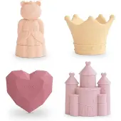 Mushie - Princess Bath Play Set - 4 Pack (102008)