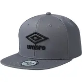 Umbro Platte Snapback Baseball Cap (Grijs)