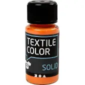 Creativ Company Textielverf, oranje, dekkend, 50 ml