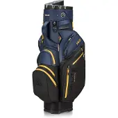 Big Max Drilite Silencio 3 - Stille Golftas - Cartbag - Waterafstotend - 14 dividers - Zwart Blauw