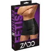 Zado Vrouwen, Rokken, Leren rok, Zwart, (XL)