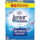 Lenor Aprifrisch – Waspoeder – 90 Wasbeurten – Snel Oplossend – Geurverwijderend