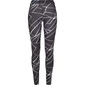Urban Classics Leggings zwart / wit