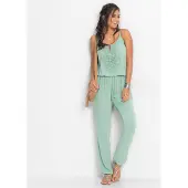 Bonprix Jumpsuit van gestructureerde viscose 38