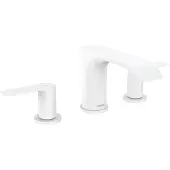 Hansgrohe Wastafelmengkraan Vivenis 3-gats 90 Met Trekwaste Mat Wit