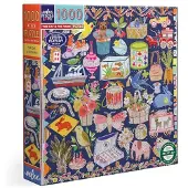 Eeboo The Cat & The Yarn Puzzel (1000 stukjes)