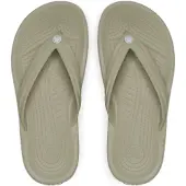 Crocs - Crocband Flip - Sandalen 41-42, olijfgroen