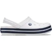 Crocs Sandalen 'Crocband' donkerblauw / wit