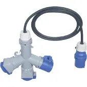 Pce 9532020js CEE-stroomverdeler 230 V/AC 16 A