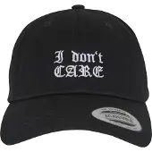 Mister tee Pet 'I Don‘t Care' zwart / wit