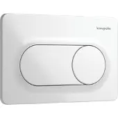 Hansgrohe iFrame Original S drukplaatvoor dual flush wit