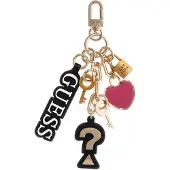 GUESS Sleutelhanger met Logodetail Model 'Multi Charm'
