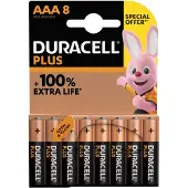 Duracell AAA Batterijen 8 Stuks