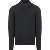 Profuomo Profuoo Half Zip Pullover Luxury Navy