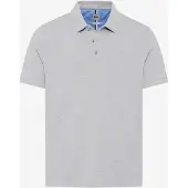 Brax Modern Fit Polo shirt Korte mouw platina