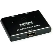Roline HDMI-switch Ultra HD-geschikt Zwart