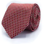 Gents - Stropdas - Stropdas heren - Zijde - Rood