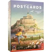 999 Games - Postcards - Strategisch Bordspel - Met een solo variant - Hop! Op de fiets spel!