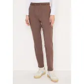 Cecil Dames Broeken met een casual pasvorm - Beige - L