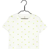 ONLY GIRLS Shirt 'KOGBELLA' geel / groen / wit