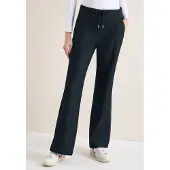 Cecil Dames Broeken met wijde pijpen - Blauw - XL