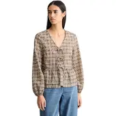 Marc o'polo DENIM Blouse donkerbeige / bruin