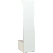En.casa Garderobespiegel Saden met kledingrek 165x40x51 cm havermout []