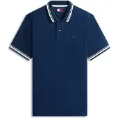 Tommy Hilfiger Shirt donkerblauw / wit