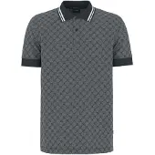 JOOP! Shirt navy / duifblauw / wit