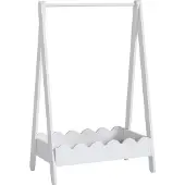 En.casa Kindergarderobe Vestnes 99x66x38 cm wit []