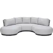 Garden Impressions San Jose loungebank 3-delig chaise longue - valley sand