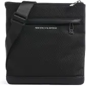Armani Exchange Schoudertas 'SINGAPORE' zwart