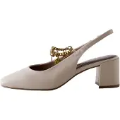 Next Slingpumps nude / goudgeel