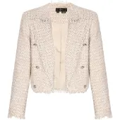 Faina Blazers 'Festive' beige / chamois / lichtgrijs