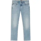 BOSS Slim-fit Delaware-jeans van blauw soft-motion denim Maat 30/32