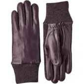 Hestra Handschoen Women Jeanne Dark plum-7