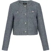 Faina Blazers navy / cyaan blauw / grijs