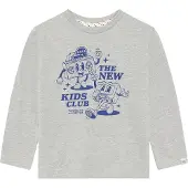 Noppies Shirt donkerblauw / grijs gemêleerd