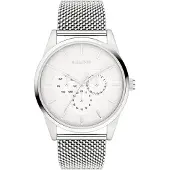s.Oliver Analoog horloge zilver / wit