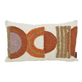 NOVÉE Embroidery Boho Rust | 30 x 50 cm | Kussenhoes | Katoen