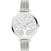 s.Oliver Analoog horloge zilver / wit