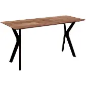 DTP Home Metropole bureau teakhout 150x60x76cm