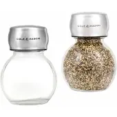 Cole and mason Shaker Cole & Mason Darlington, Clear/Silver (2-Delig)