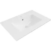 Mexen Atena ingebouwde wastafel 71 x 46 cm, wit - 25017000