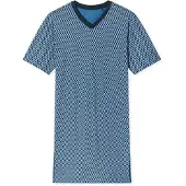 Schiesser Pyjama kort ' Comfort ' blauw